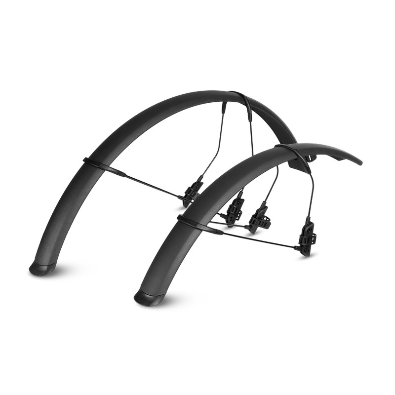 Coppia Parafanghi Gravel 28'' Nero
