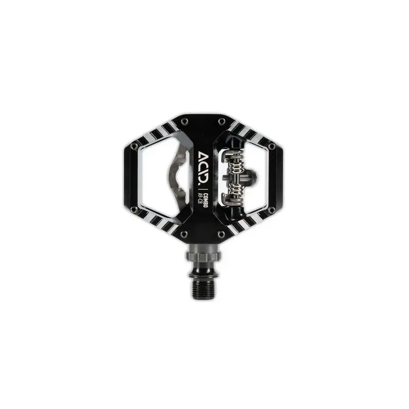 Casal pedal dupla função combinada a9-cb preto #2