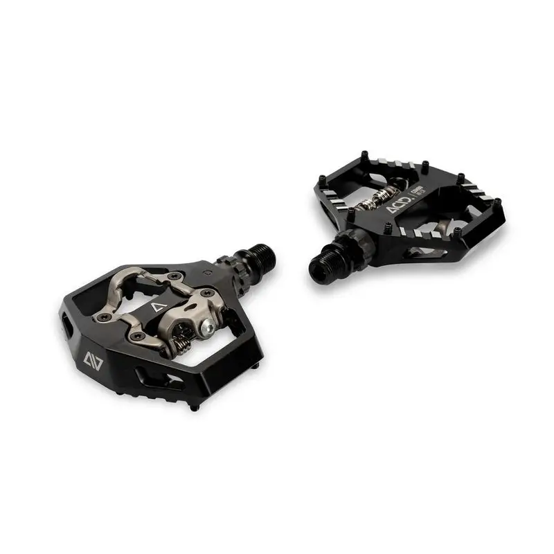Casal pedal dupla função combinada a9-cb preto #1