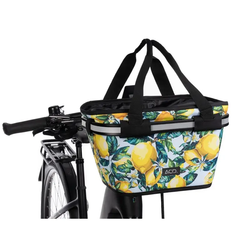 Cestino Anteriore Basket City 15 FILink Giallo 15L #1