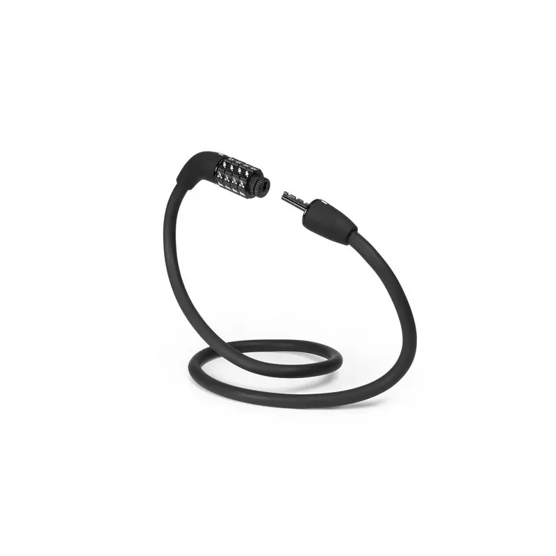 Lucchetto a Spirale Bendid C80 Chiusura Combinazione Nero #1