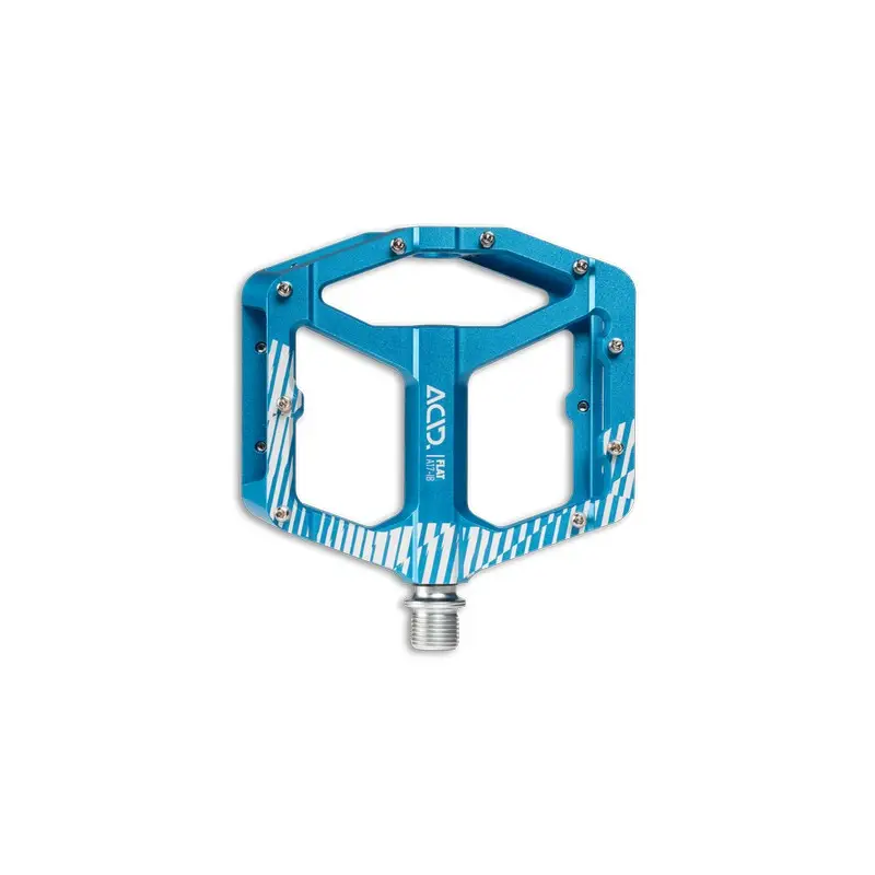 Pedali MTB Flat A17-IB Blu #2