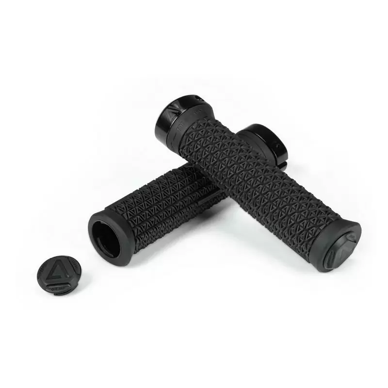 Coppia Manopole MTB Icon Pro 140mm Nero - image