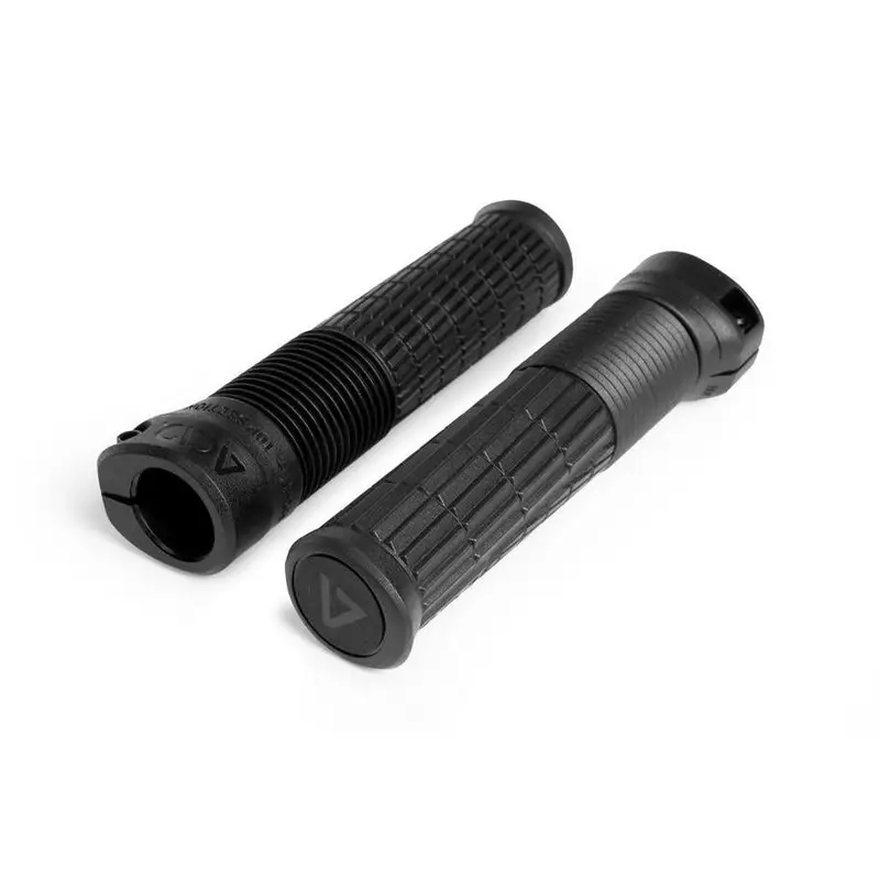 Coppia Manopole Bambino Nuro Rookie 19mm Nero #1