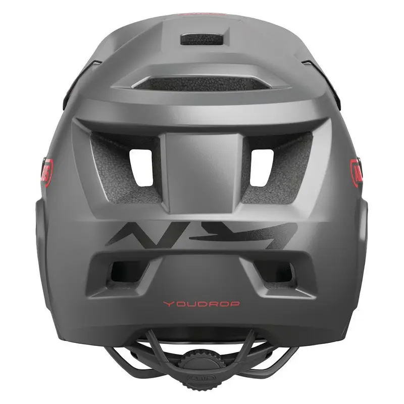 Capacete de bebê com removível YouDrop FF Silver de queixo removível Um tamanho (48-55cm) #2