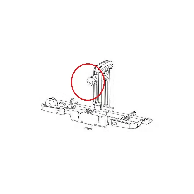 Pinza telaio Frame Gripper CC-X39 Per Portabici Almada Work-E 20 #1