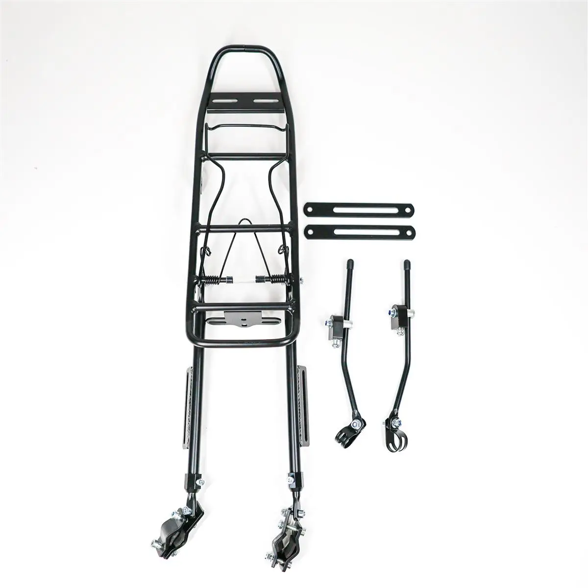 Portapacchi Universale Alluminio HYL-01T Gravel 28'' Pieghevole Nero - image