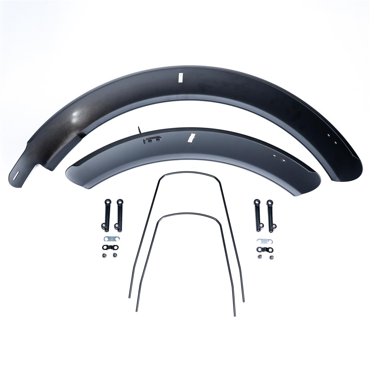 Guardabarros de Bicicleta Fat HNB21 Aluminio Negro