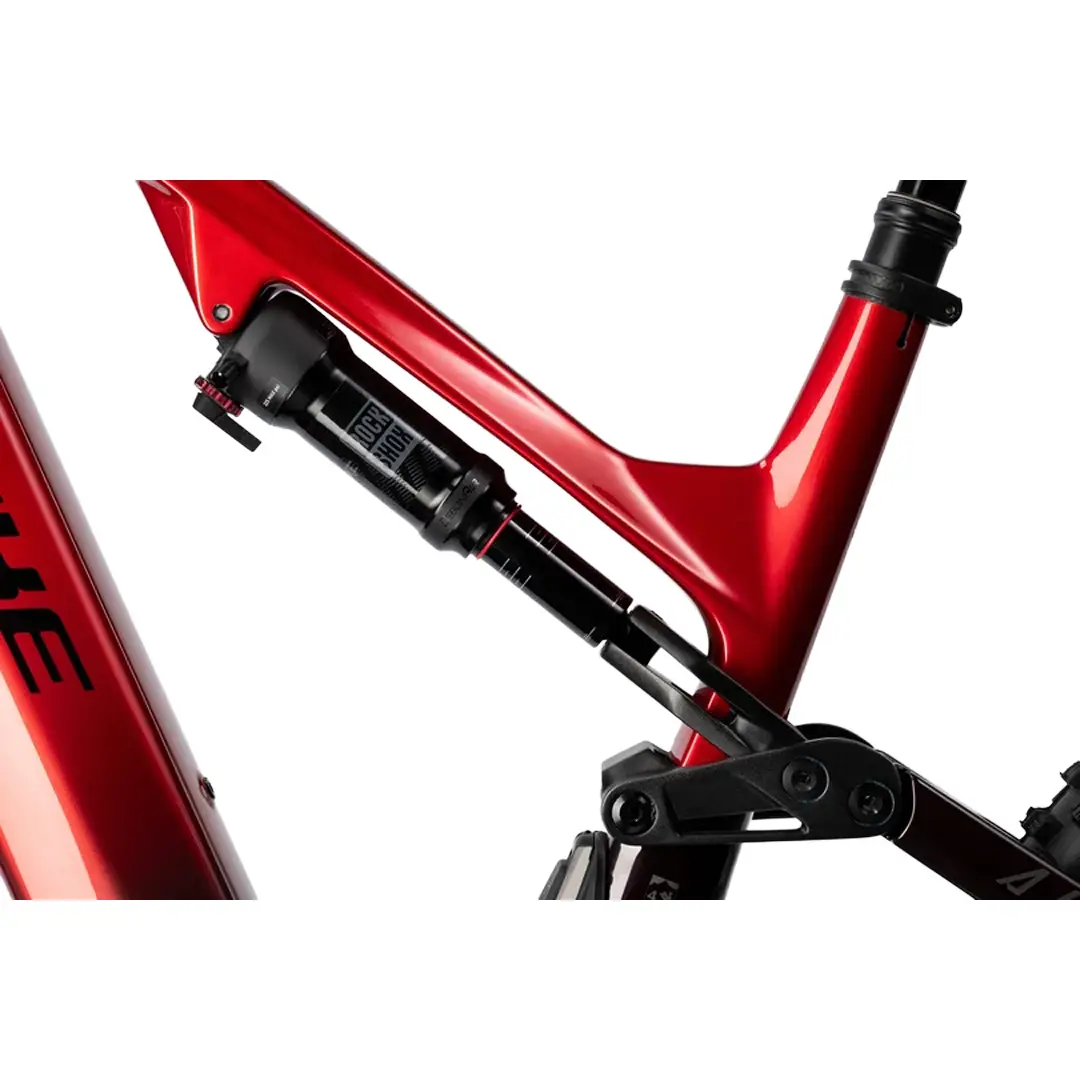 AllMtn CF 9.5 ABS 29/27,5'' 12v 160mm 800Wh Bosch P Line CX Red/Black/Platinum Glossy 2026 Taglia M #3