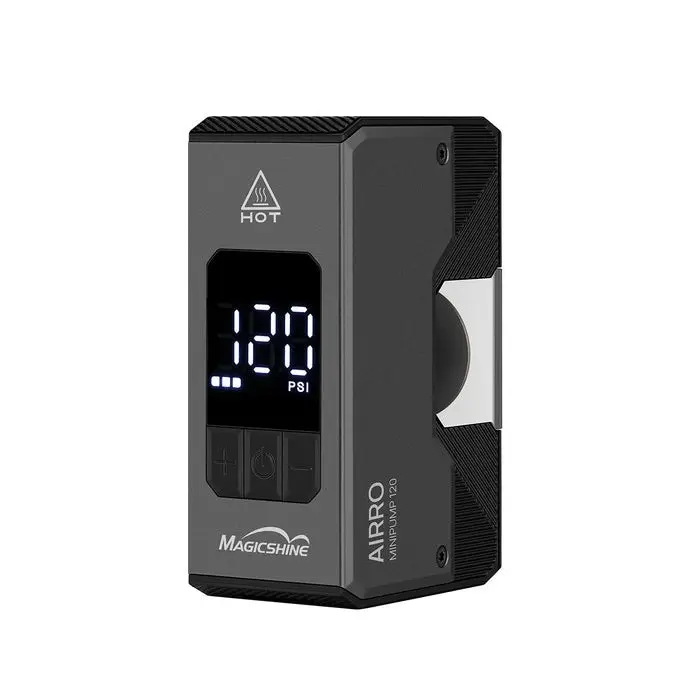 Airro Electric Miniprance com medidor de pressão digital integrado 8 bar / 120 psi - image