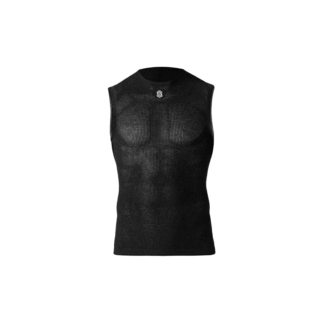 PRIMO Thermo Dry Pro Ärmelloses Shirt Schwarz Größe M/L #1