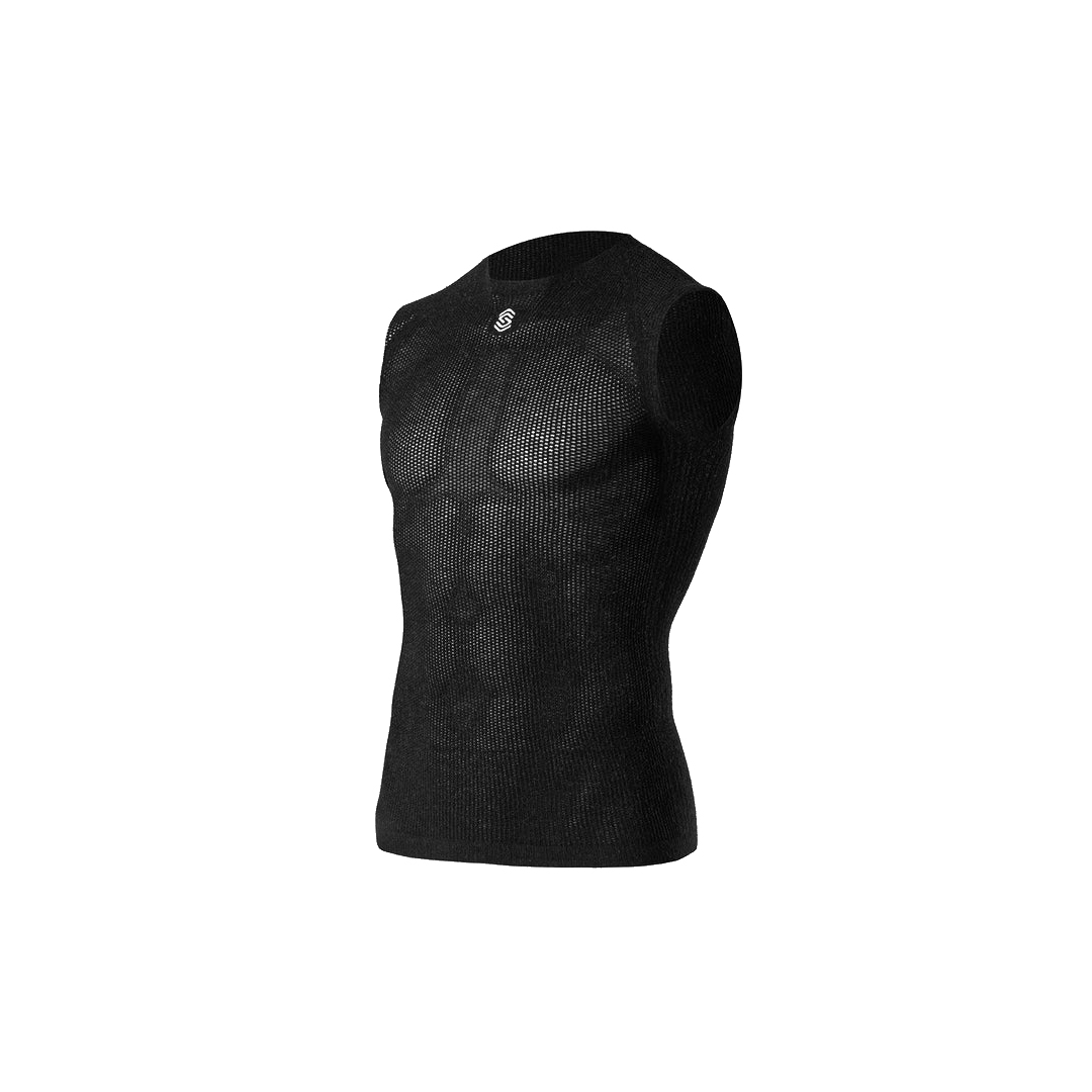 PRIMO Thermo Dry Pro Ärmelloses Shirt Schwarz Größe XS/S