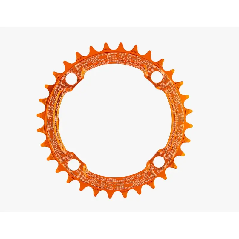 Coroa 4 parafusos 104 BCD NW 104x30D Orange - image