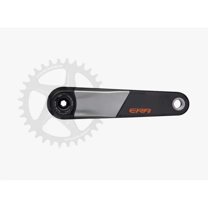 Carbono pigarelle foi 30x13mm Ataque pivô Corona Cinch Carbon/laranja 160mm - image