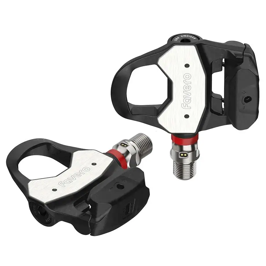 Coppia Pedali Misuratore Di Potenza Doppio Assioma PRO RL-2 Compatibile Tacchette Look - image