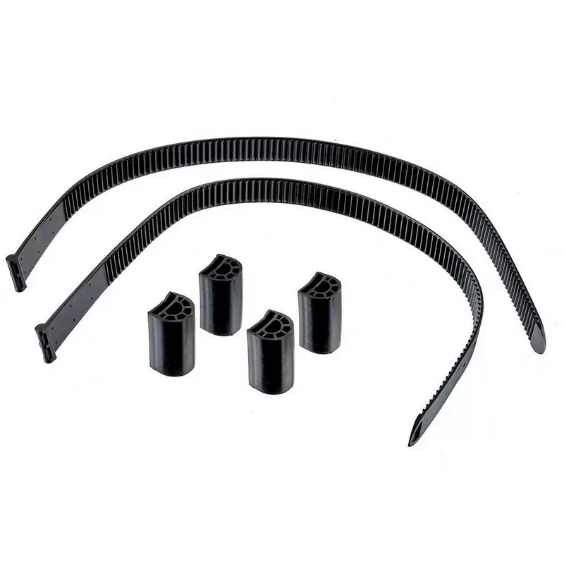 Ratchet Straps Kit For Fixing Bicycle To 600mm Bike Rack - image