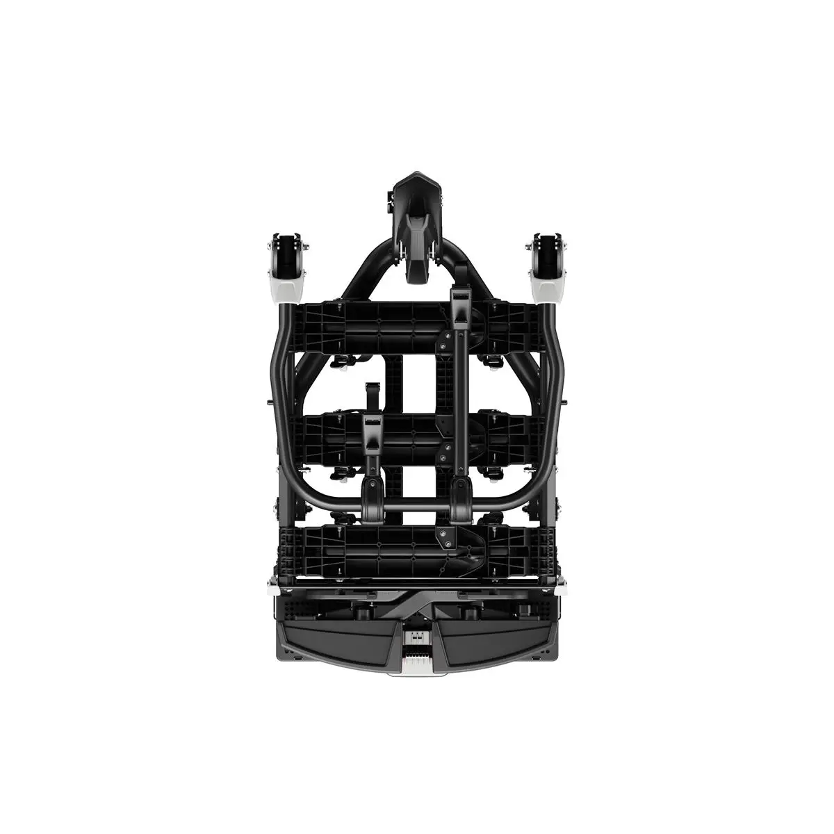 Moldura do carro para reboque para o gancho de reboque para três bicicletas #4
