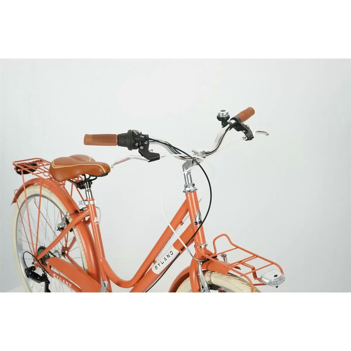 Vélo de Ville DOSSO 26.1 26'' 6v Femme Orange Taille M #2