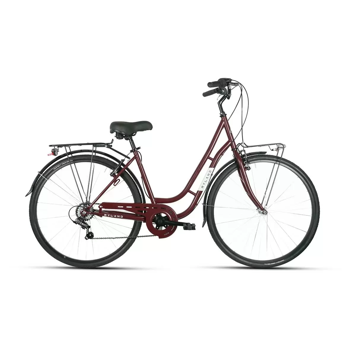 DOSSO 28.3 City Bike 28'' 7s Woman Red Size M - image