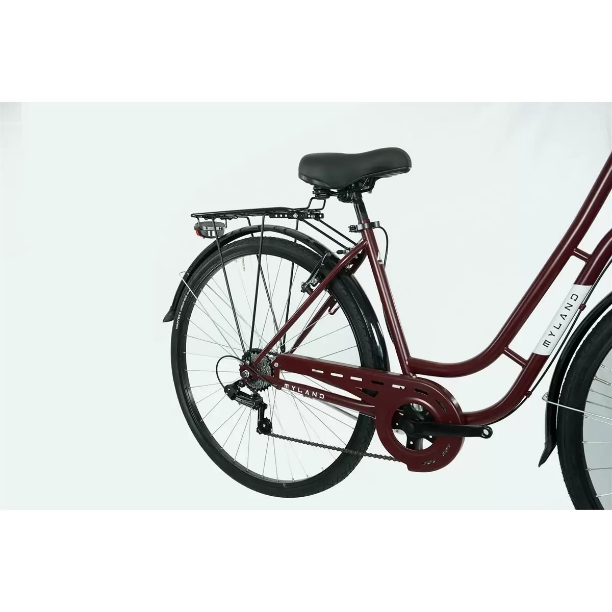 DOSSO 28.3 City Bike 28'' 7s Woman Red Size M #3