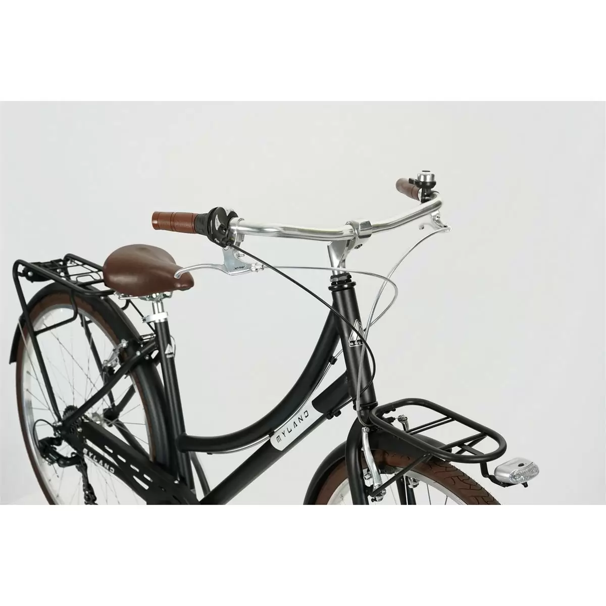 City Bike CORSO 28.5 28'' 7v Donna Nero taglia M #2