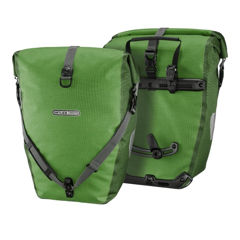 Rack Bags Pair Back-Roller Plus 20L + 20L Green