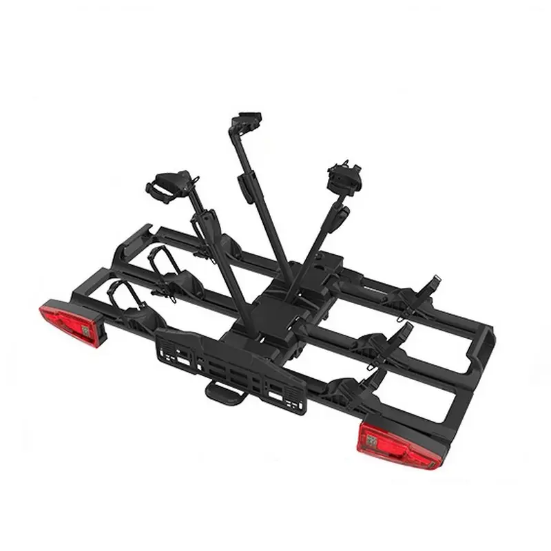 Portabici Gancio Traino X3 Black Edition 3 Bici Compatibile E-bike E Biammortizzate - image