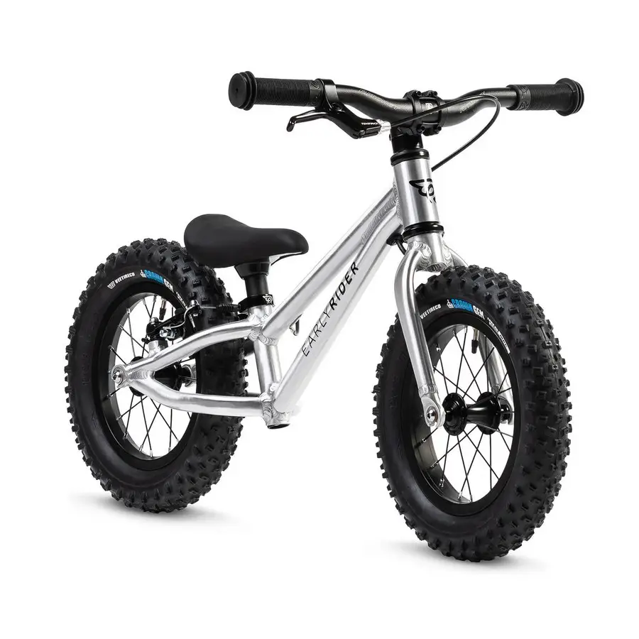 Bicicletta Pedagogica Big Foot 12'' 2-4 Anni Brushed Aluminium - image