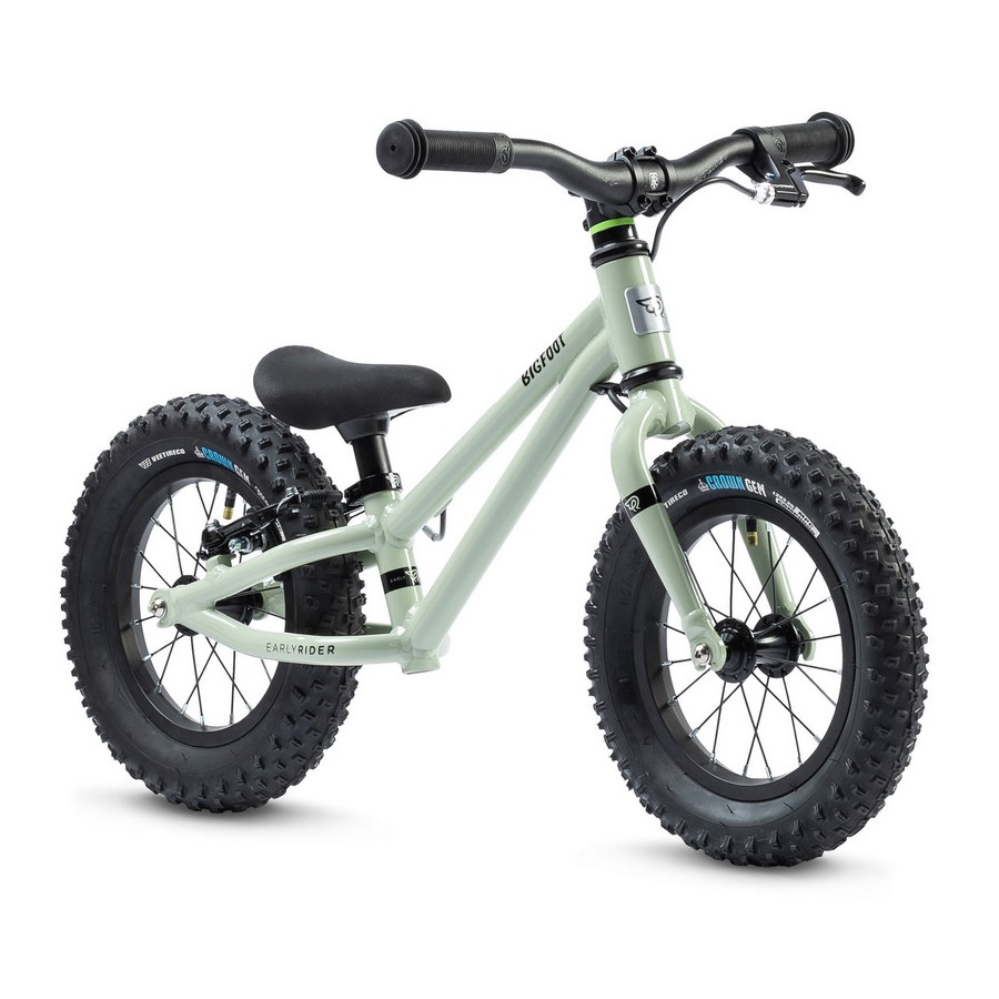 Bicicletta Pedagogica Big Foot 12'' 2-4 Anni Sage Green