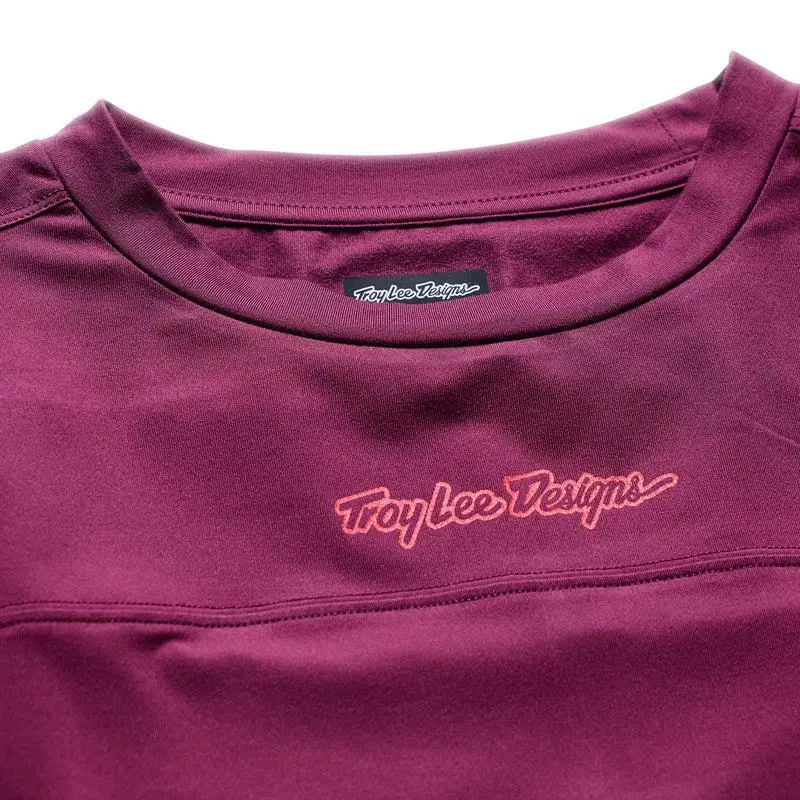 Three Quarter Sleeve T-Shirt Rockus Ride Sangria Size S #1