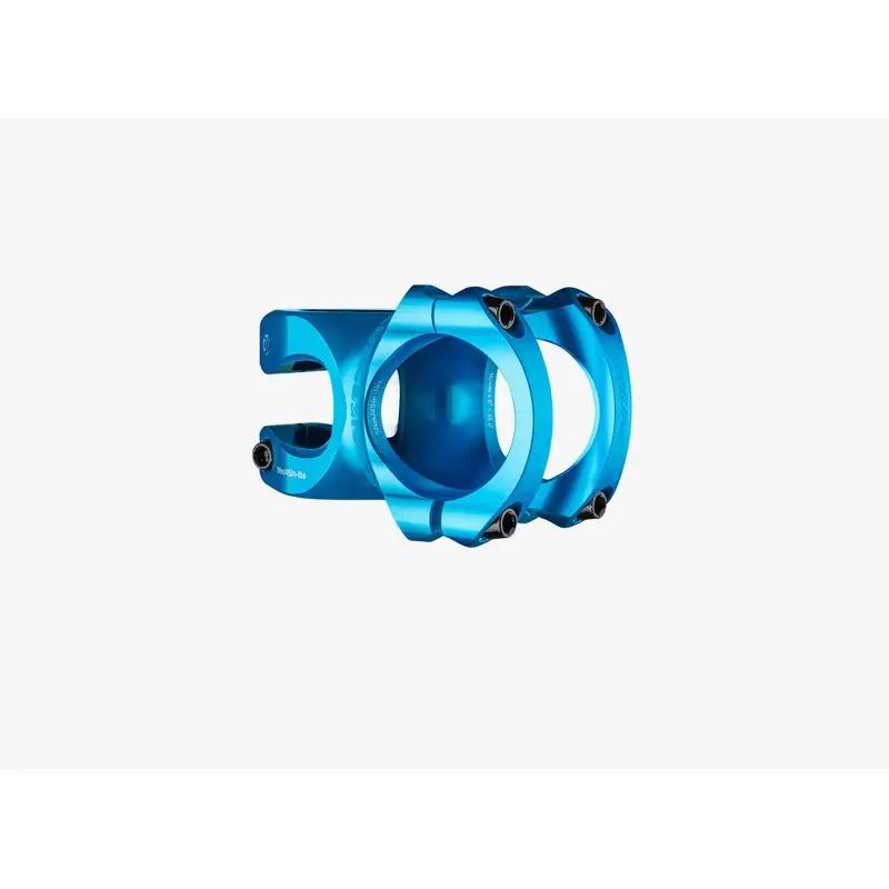 MTB Aluminiumturbinen-R 35x32x0mm Blau-Lenkerbefestigung - image