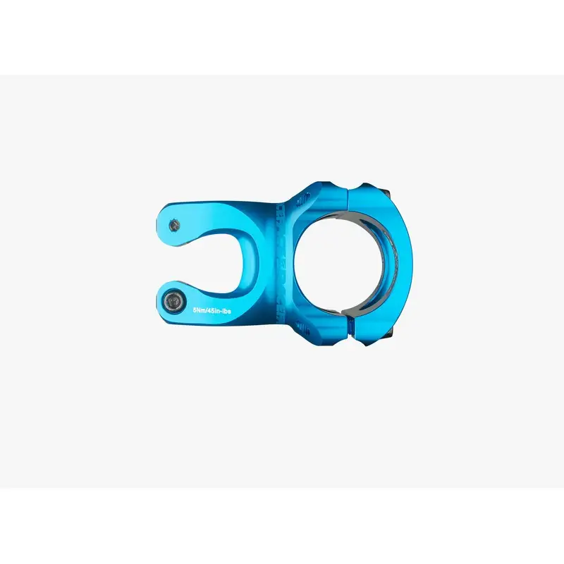MTB Aluminiumturbinen-R 35x32x0mm Blau-Lenkerbefestigung #1