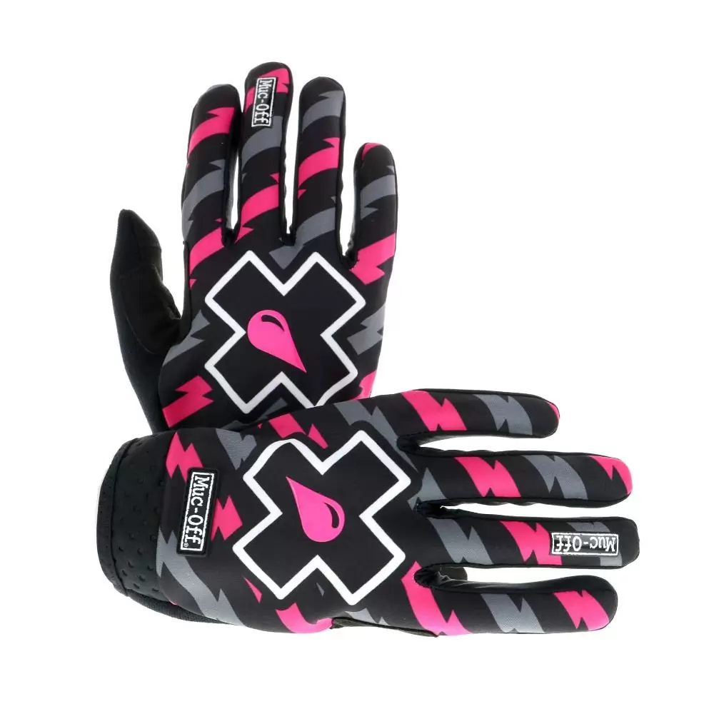 Mtb Gloves Bolt Pink Size M - image