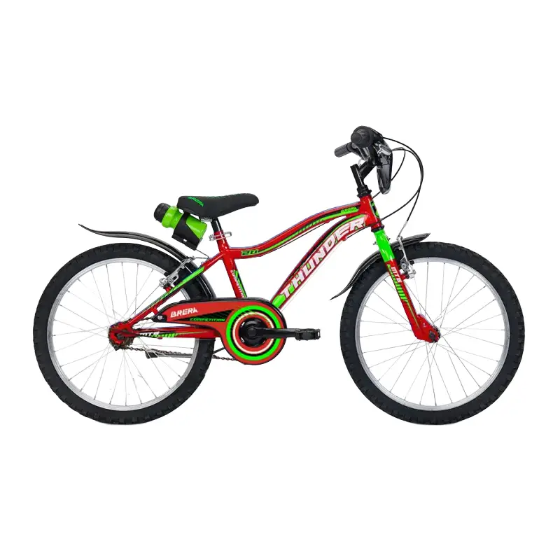 Bicicleta Niño 6-7 Años 20'' Kids Acero Thunder 1v Rojo - image