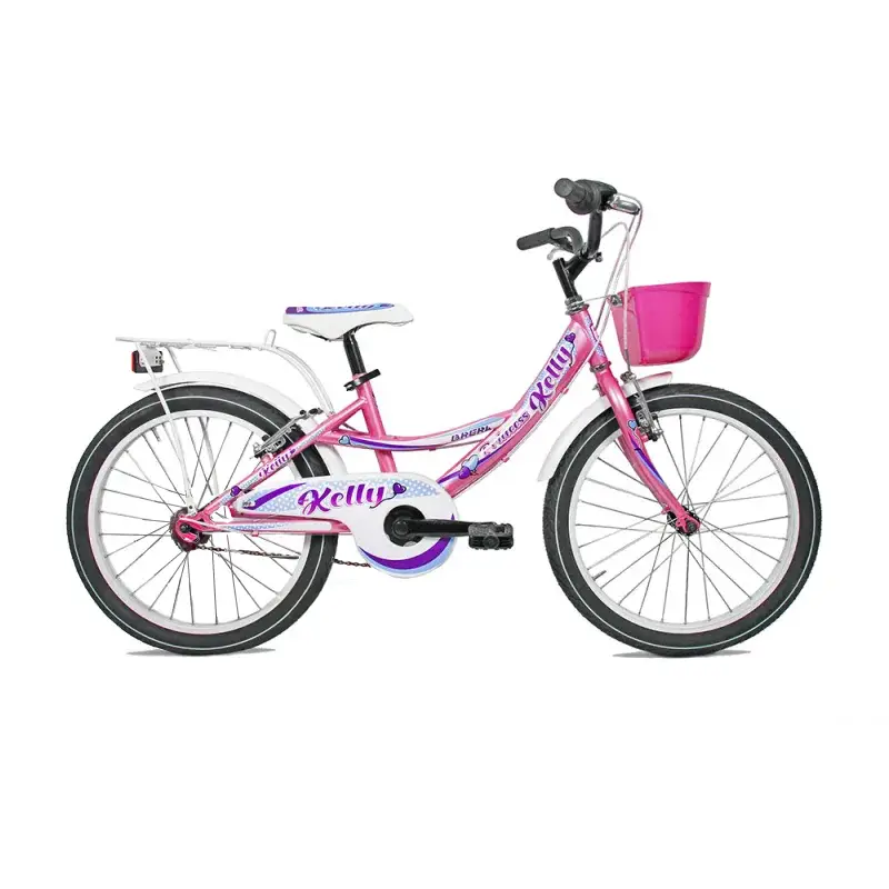 Bicicleta Niña 6-7 Años 20'' Kids Acero Kelly Princess 1v Rosa - image