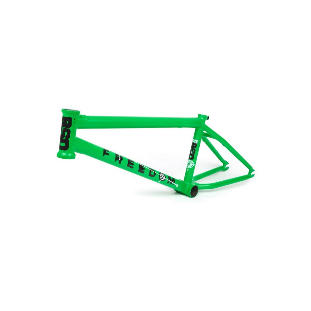 Telaio BMX Freedom Senza Kit Freni Verde Taglia 20,2''