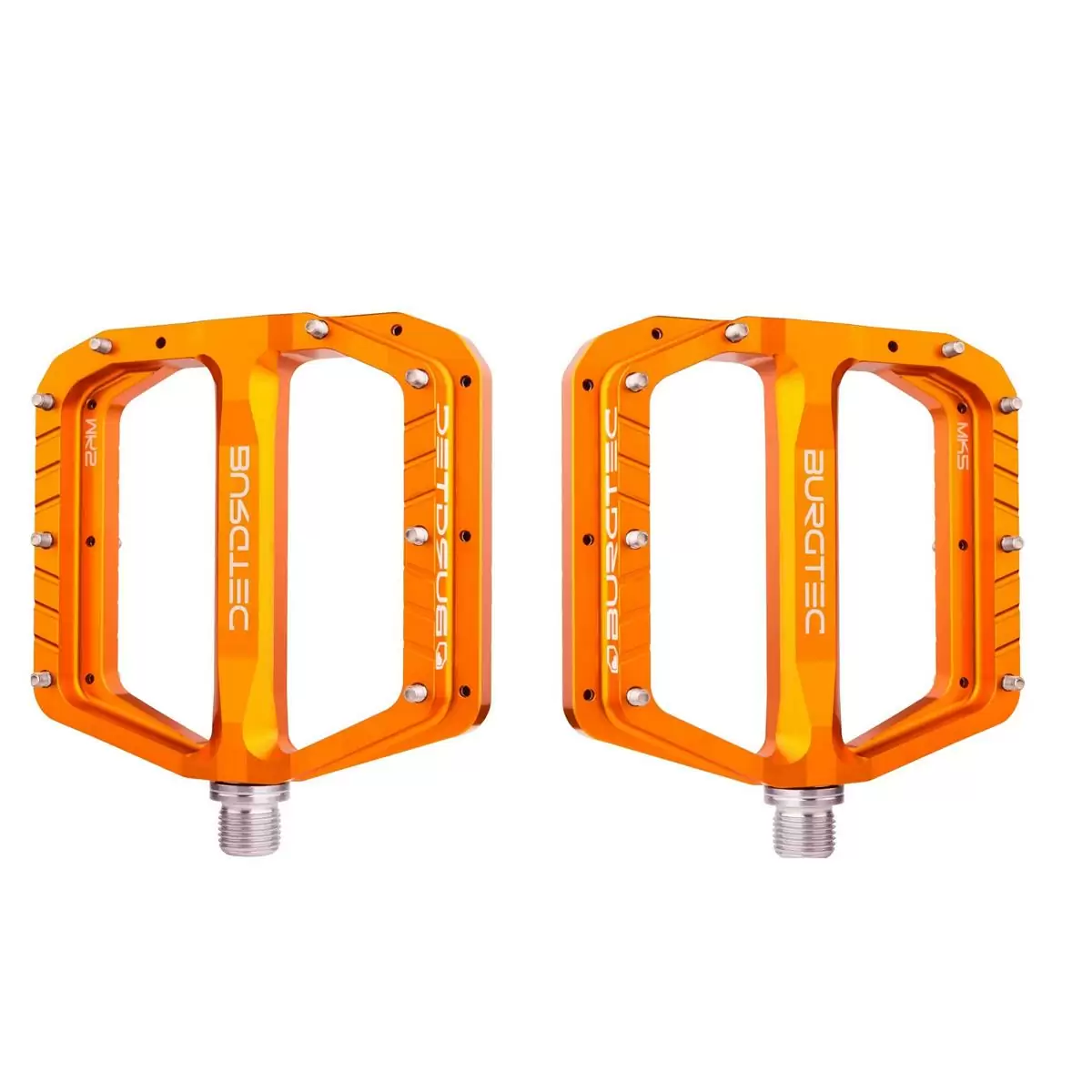 Pedals Set Flat Penthouse MK5 1606 Aluminum Orange - image