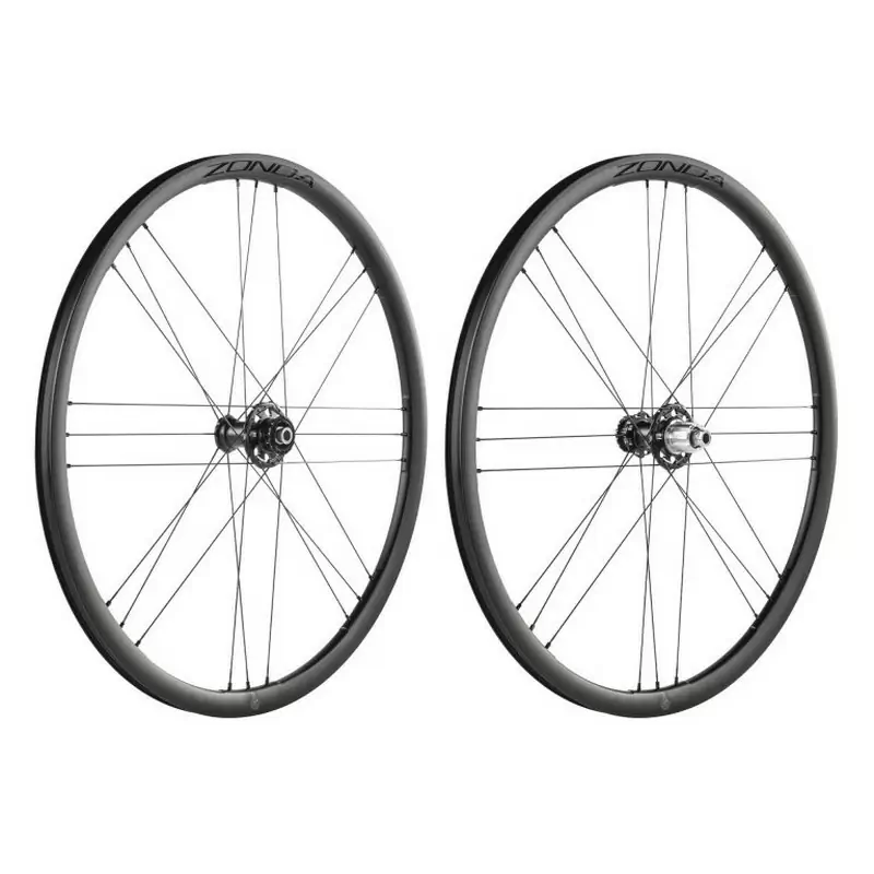 Coppia ruote Zonda GT c23 tubeless ready 2-Way Fit disc Center Lock AFS Shimano 11v - image