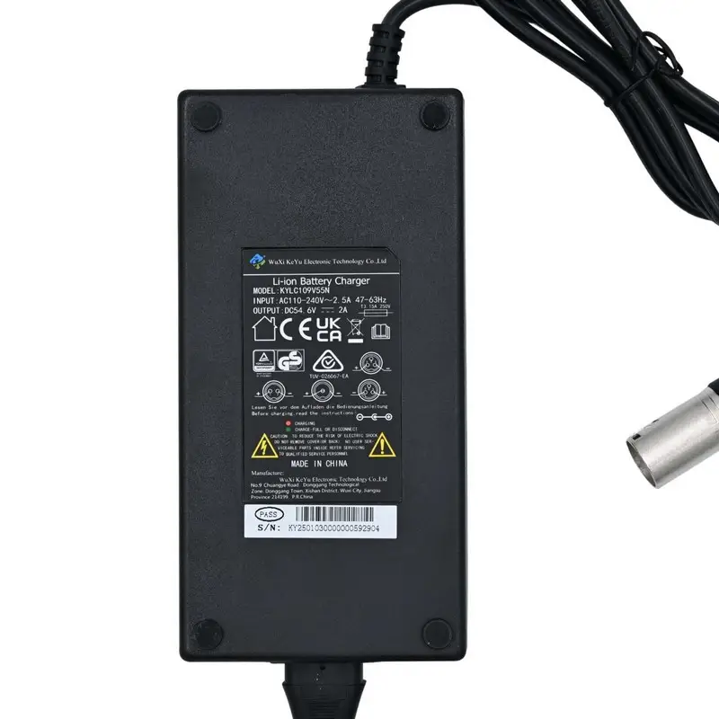 Cargador 48V conector XLR de 3 pines #2