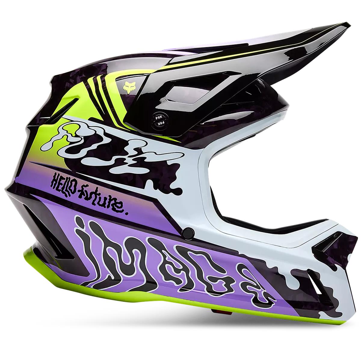 Rampage RS Phantom Limited Edition Vollvisierhelm in Lila Größe S (55-56cm)