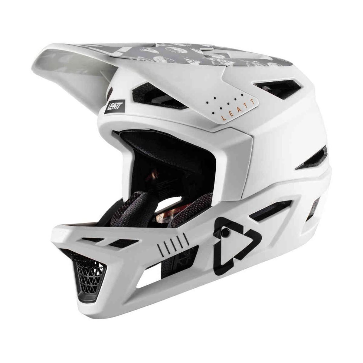 Gravity 4.0 Full Face MTB Helmet White Size L (59-60cm)