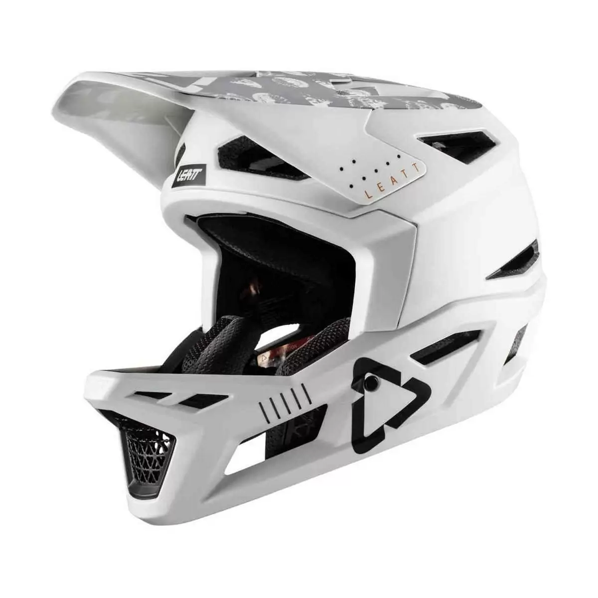 Gravity 4.0 Full Face MTB Helmet White Size M (57-58cm) - image