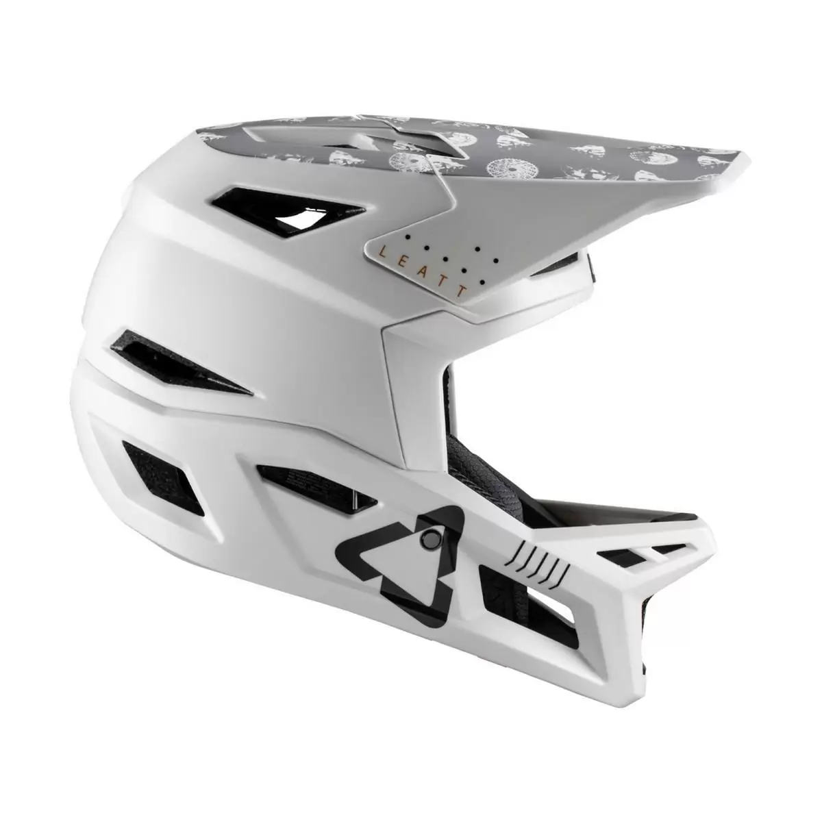 Gravity 4.0 Full Face MTB-Helm Weiß Größe L (59-60cm) #2