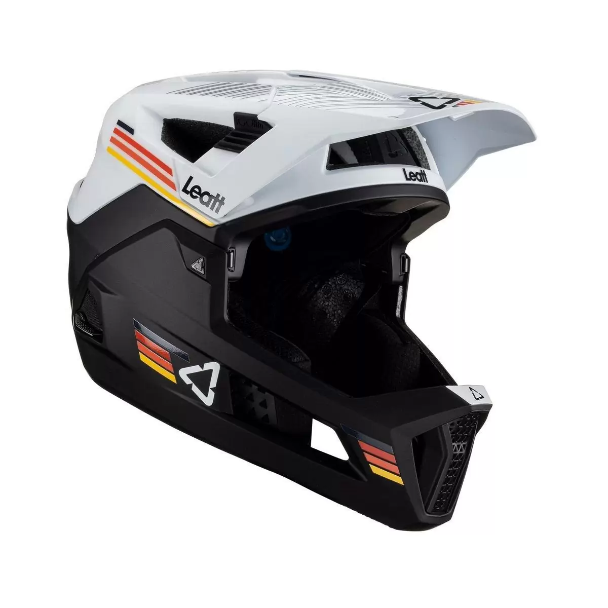 Full-Face Helmet MTB 4.0 Enduro Removable Chinguard White/Black Size M (55-59cm) #3
