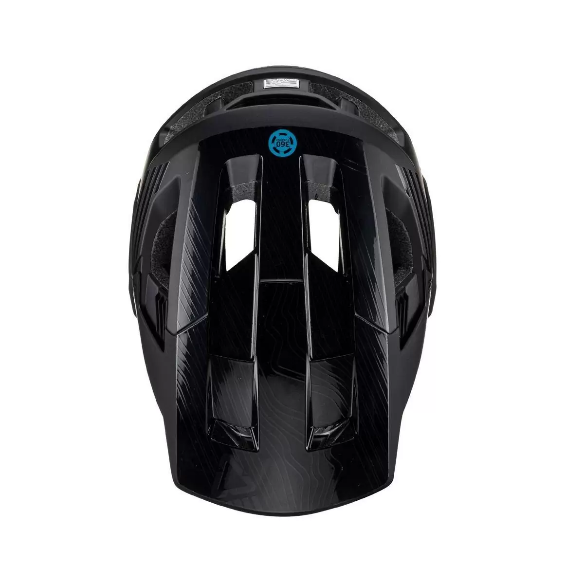 Full-Face Helmet MTB 4.0 Enduro Removable Chinguard Stealth Black Size S (51-55cm) #4