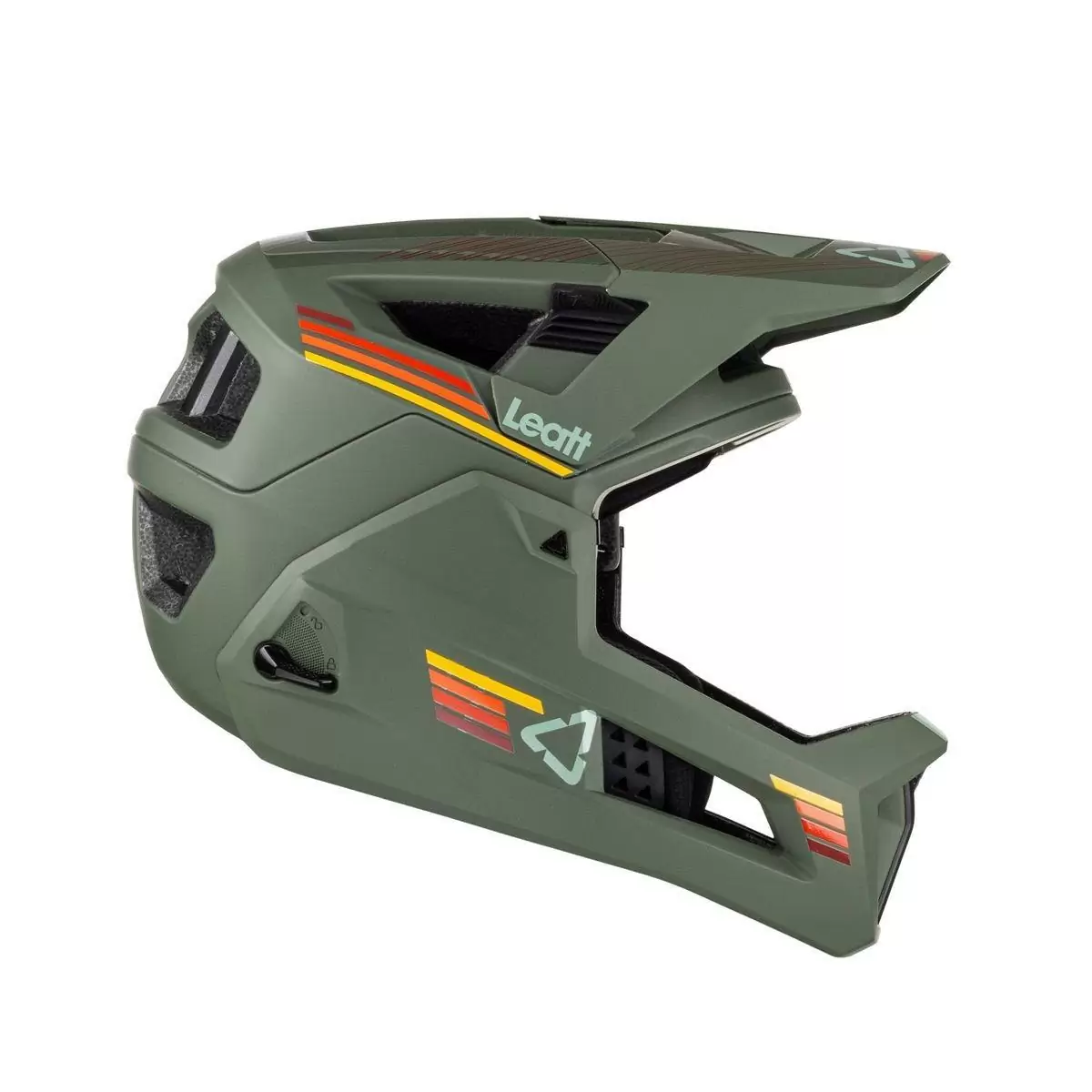 Full-Face Helmet MTB 4.0 Enduro Removable Chinguard Green Pine Size S (51-55cm) #2
