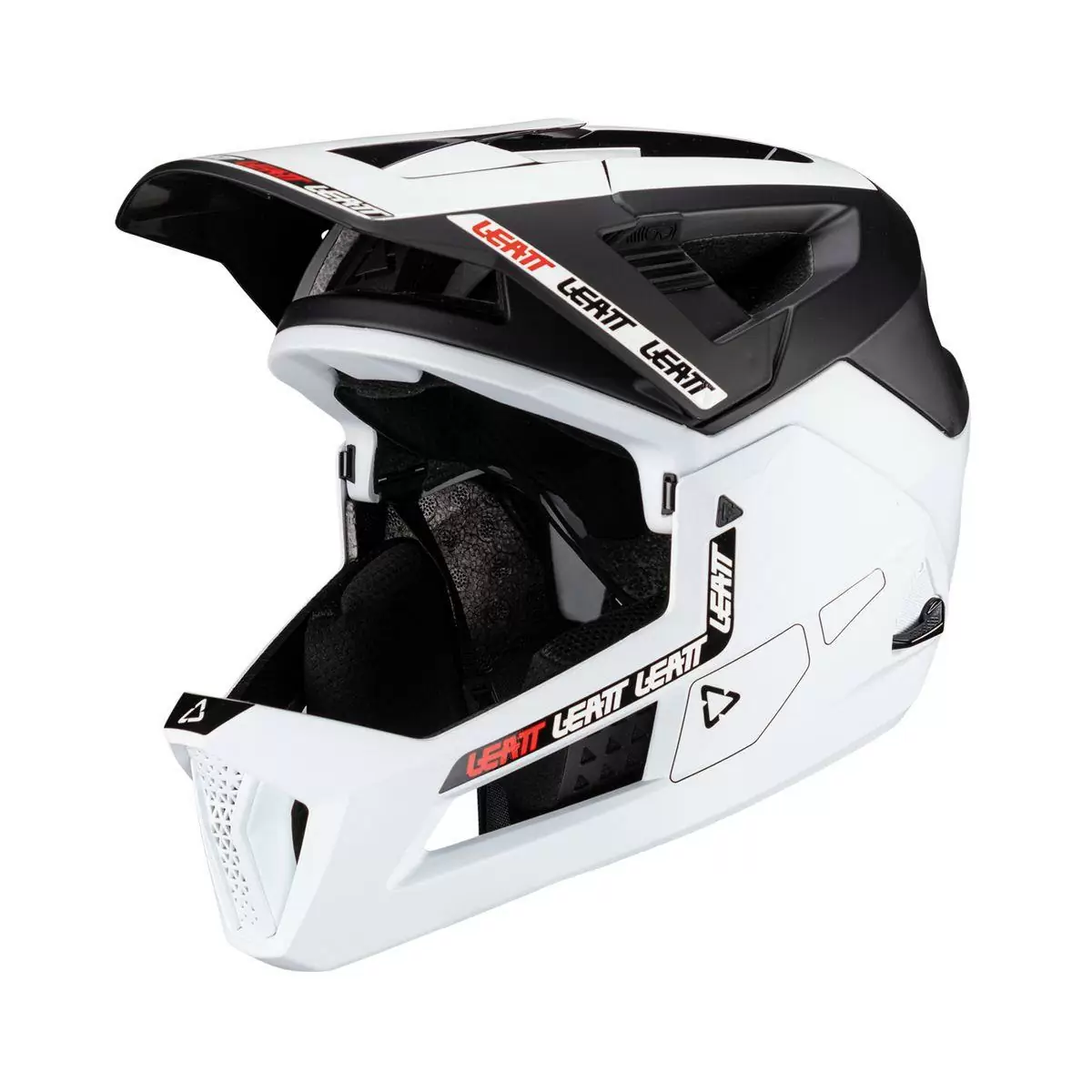 MTB Enduro 4.0 Helmet With Removable Chin Guard White/Black Size S (5