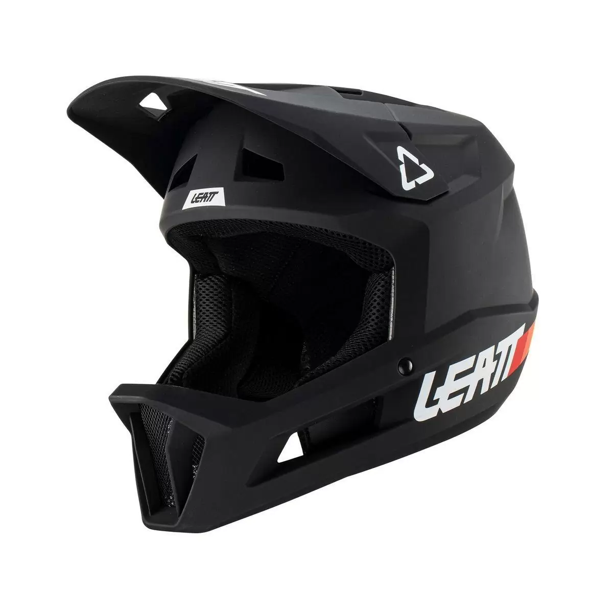 Gravity 1.0 Kids MTB Fullface Helmet Stealth Black Size XXS (51-52cm) - image