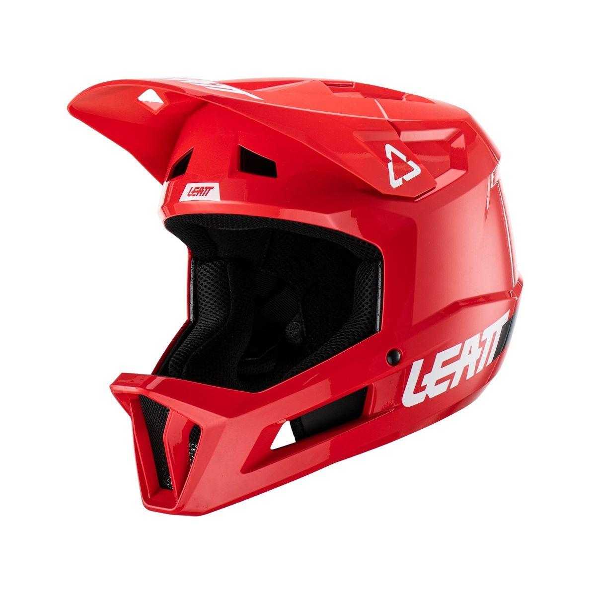Gravity 1.0 Kids MTB Fullface Helmet Red Size XXS (51-52cm)
