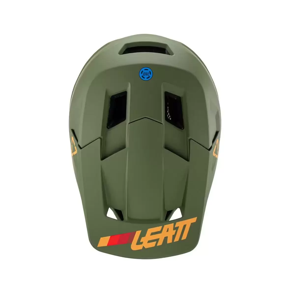 Gravity 1.0 MTB Fullface Helmet Green Pine Size L (59-60cm) #4